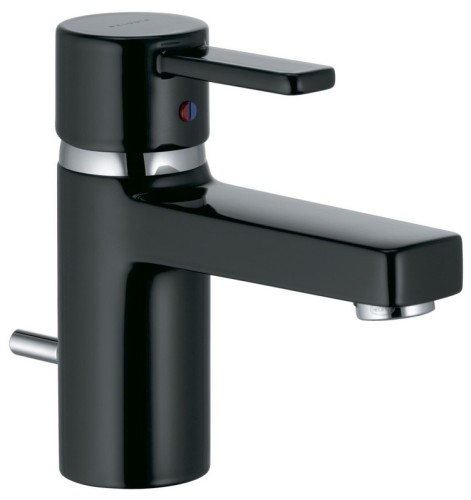 Смеситель KLUDI ZENTA 382608675 для раковины на одно отверстие однорычажный с донным клапаном