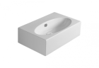 Раковина SIMAS LFT Spazio подвесная или накладная с одним намеченным отверстием цвет белый LFT54