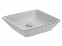 Раковина HATRIA HAPPY HOUR Y0QR01 накладная без отверстия без перелива цвет белый