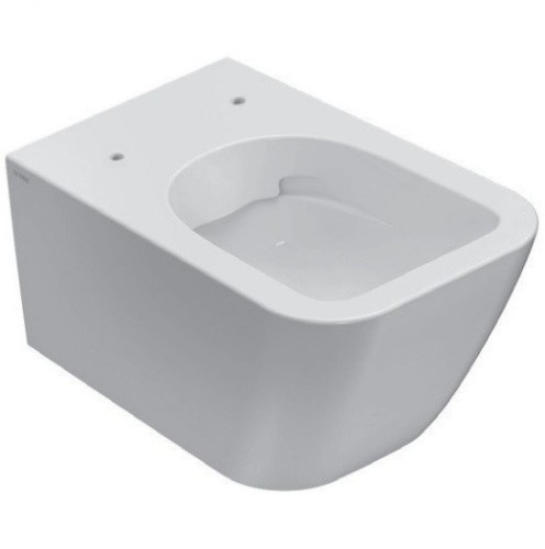 Унитаз GLOBO STONE подвесной безободковый цвет белый STS05BI