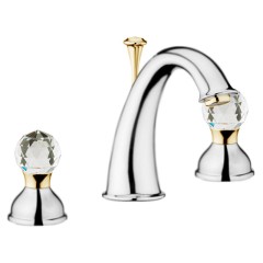 Смеситель для раковины Webert Karenina KA750101017. хром/золото