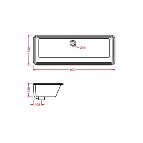 Раковина Artceram Gea встраиваемая снизу без отверстий цвет белый GEL002 01 00