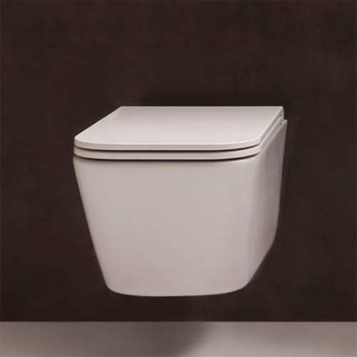 Унитаз GLOBO STONE подвесной безободковый цвет белый STS07BI