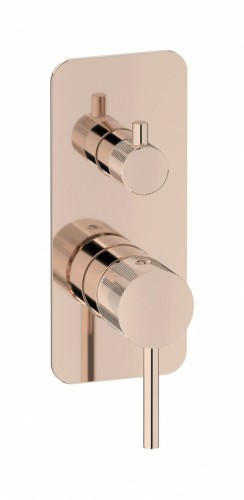 Внешняя часть встраиваемого смесителя для душа на 3 потребителя  IBRUBINETTI INDUSTRIA ID312