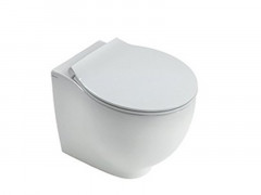 Унитаз HATRIA LE FIABE Y1E001 напольный слив универсальный цвет белый