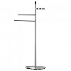 Стойка COLOMBO DESIGN PLANETS B9814 напольная с полотенцедержателем с мыльницей
