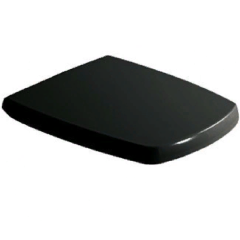 Сиденье с крышкой GALASSIA SA02 8977 NE с микролифтом быстросъемное цвет черный глянцевый