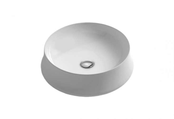 Раковина SIMAS SHARP накладная без отверстий цвет белый SH01