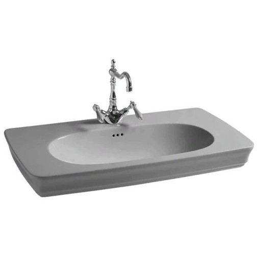 Раковина Artceram Civitas подвесная с одним отверстием цвет серый CIL002 34 00