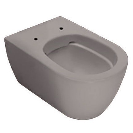 Унитаз HATRIA Fusion A0Y1CC07 подвесной безободковый цвет cemento