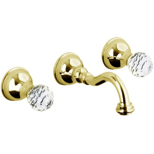 Смеситель для раковины Webert Karenina KA750404010. золото