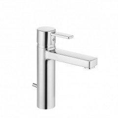 Смеситель KLUDI ZENTA XXL 382640575 для раковины на одно отверстие однорычажный с донным клапаном