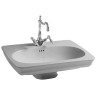 Раковина Artceram Civitas подвесная с пьедесталом с одним отверстием цвет серый CIL001 34 00