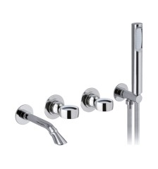 Смеситель для ванны Webert Opera OA860312015, хром