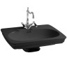 Раковина Artceram Civitas с пьедесталом с одним отверстием цвет черный CIL001 03 00
