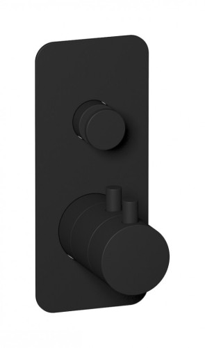 Внешняя часть термостата для душа с двухходовым дивертером IBRUBINETTI INDUSTRIA ID 610