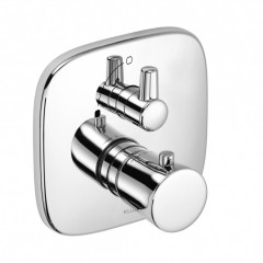 Термостат KLUDI AMBIENTA 538350575 для душа встраиваемый на 1 потребителя внешняя часть