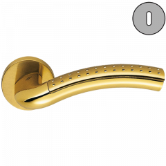 Дверная ручка Colombo MILLA LC41R золото/золото матовое