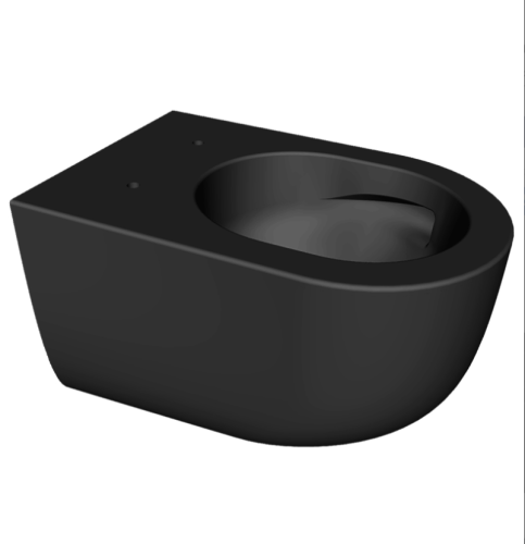 Унитаз HATRIA FUTURA A0Y9BA02 подвесной безободковый цвет черный матовый