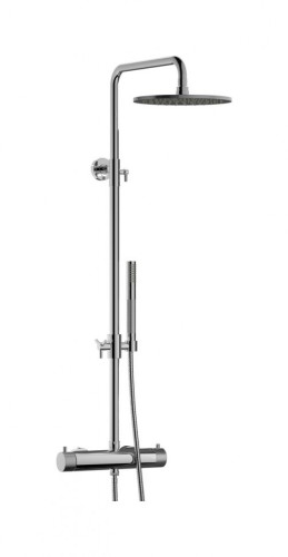 Душевая колонна с термостатом в комплекте с душевым гарнитуром IBRUBINETTI INDUSTRIA ID800
