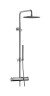Душевая колонна с термостатом в комплекте с душевым гарнитуром IBRUBINETTI INDUSTRIA ID800