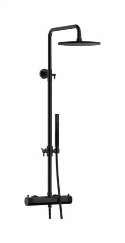 Душевая колонна с термостатом в комплекте с душевым гарнитуром IBRUBINETTI INDUSTRIA ID800