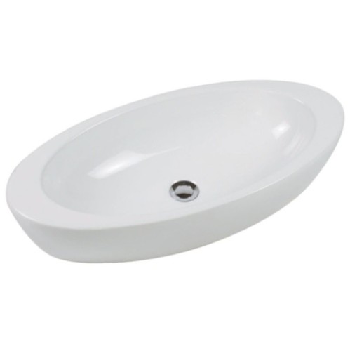 Раковина HATRIA NIDO Y0R201 накладная без отверстия без перелива цвет белый