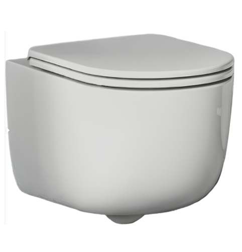 Унитаз HATRIA FUTURA Y9BA01 подвесной безободковый цвет белый