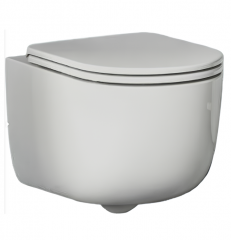 Унитаз HATRIA FUTURA Y9BA01 подвесной безободковый цвет белый