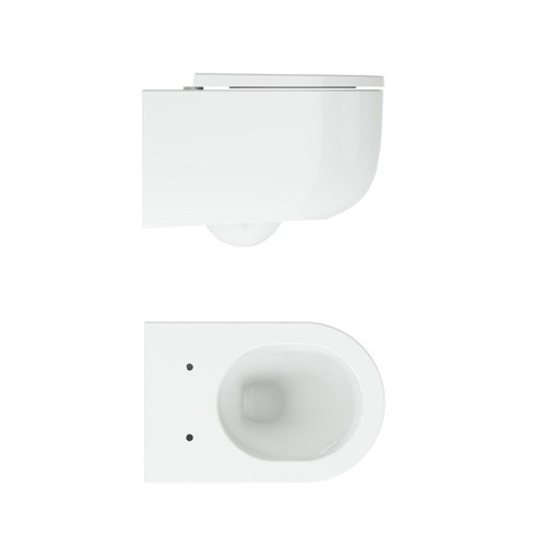 Унитаз HATRIA FUTURA Y9BA01 подвесной безободковый цвет белый