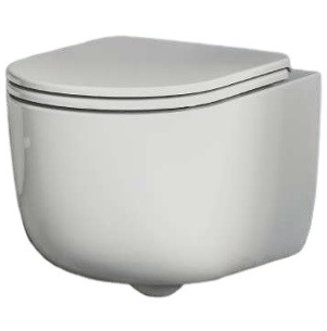 Унитаз HATRIA FUTURA Y9BA01 подвесной безободковый цвет белый