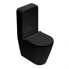 Чаша унитаза GLOBO FORTY3 напольный моноблок цвет черный матовый FO003AR