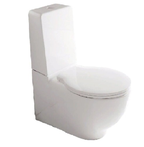 Унитаз моноблок с бачком GALASSIA ERGO 7111+7112+9046 напольный цвет белый глянцевый