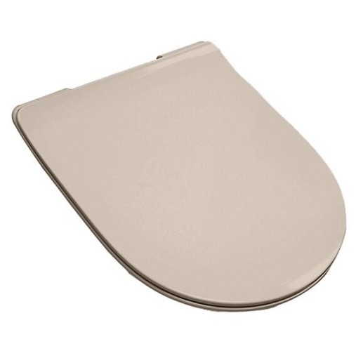 Сиденье с крышкой Artceram File 2.0  с плавным опусканием цвет Brown matera FLA014 41