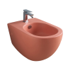 Биде Artceram File 2.0 подвесной с одним отверстием  цвет Red coral FLB001 14 00