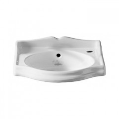 Раковина SIMAS ARCADE подвесная с одним отверстием справа со спинкой цвет белый AR035DX