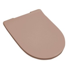 Сиденье с крышкой Artceram File 2.0  с плавным опусканием цвет Brown tortora FLA014 40