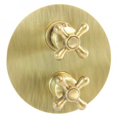 Смеситель для душа встраиваемый с термостатом Webert Armony AM970901065, бронза