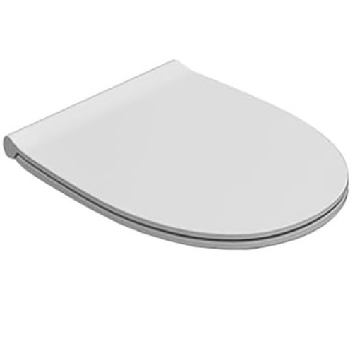 Сиденье с крышкой GLOBO 4ALL с микролифтом цвет белый MD022BI