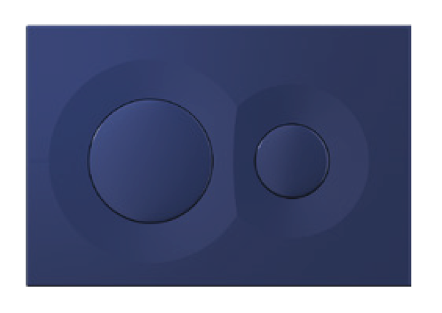 Кнопка смыва ISVEA Dome 54DM0113I для инсталляции Durezza цвет синий матовый