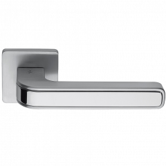 Дверная ручка Colombo TECNO MO11RSB хром матовый/хром