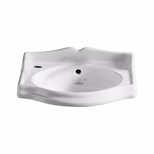 Раковина SIMAS ARCADE подвесная с одним отверстием справа со спинкой цвет белый AR035SX