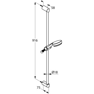 Душевой гарнитур KLUDI LOGO 6839005-00