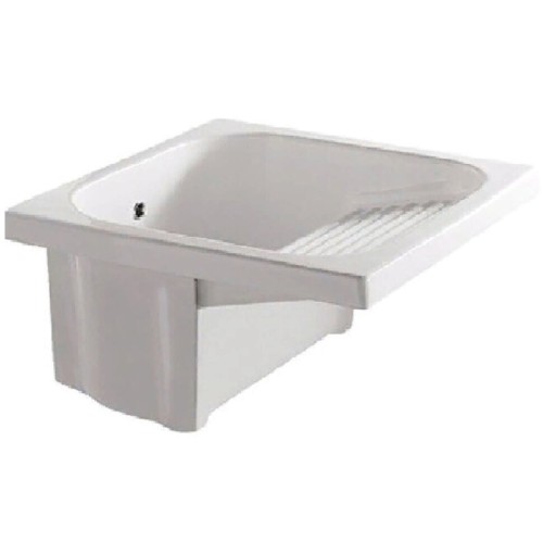 Раковина GALASSIA OSIRIDE 2003 хозяйственная встраиваемая сверху на тумбу 9001