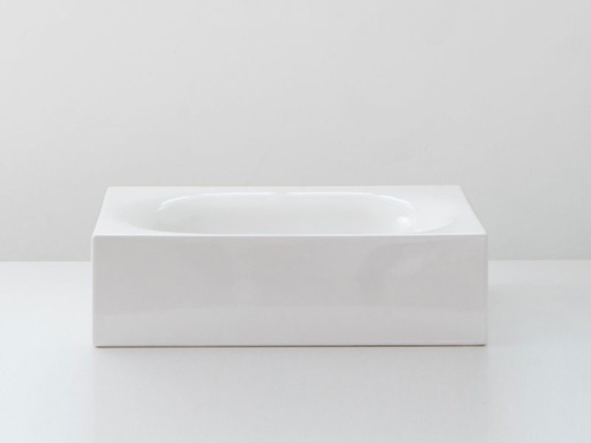 Раковина HATRIA VALLEY Y1GD01 накладная без отверстия без перелива цвет белый