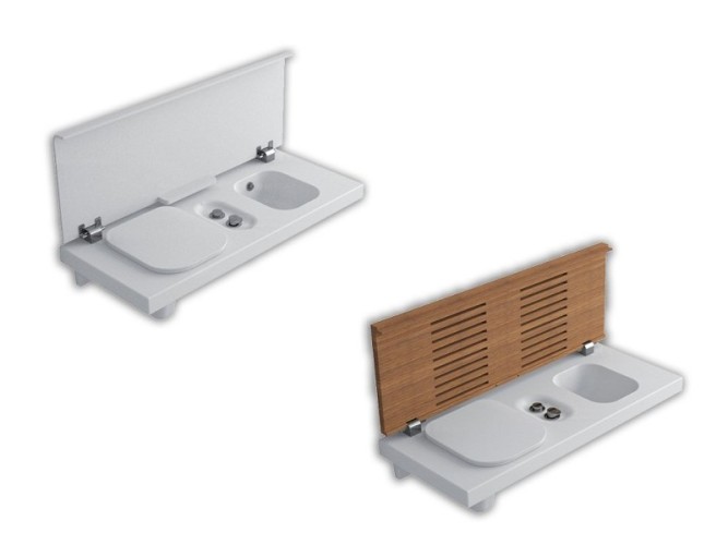 Модуль HATRIA G-FULL YXJR01 подвесной унитаз и биде цвет белый