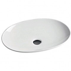 Раковина Artceram La Fontana накладная без отверстий  цвет белый LFL001 01 00