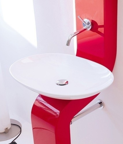 Раковина Artceram La Fontana накладная без отверстий цвет белый LFL001 01 00