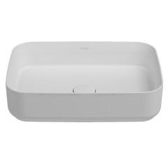 Раковина ISVEA Infinity накладная ШГВ 500*360*120 отверстия для смесителя отсутствуют цвет белый матовый