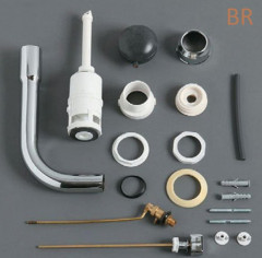 Механизм слива SIMAS с латунной трубой для среднего бачка с боковой ручкой смыва D11BR